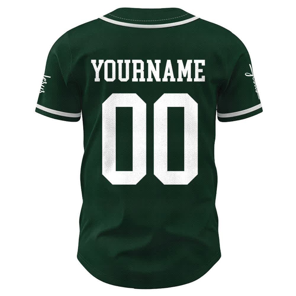 Christianartworkshop Kind Gottes Personalisiertes Namens- und Nummern-Unisex-Baseballtrikot - image 51