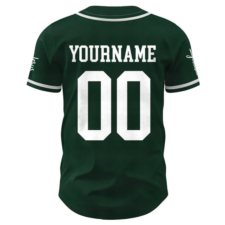 Christianartworkshop Kind Gottes Personalisiertes Namens- und Nummern-Unisex-Baseballtrikot - image 51