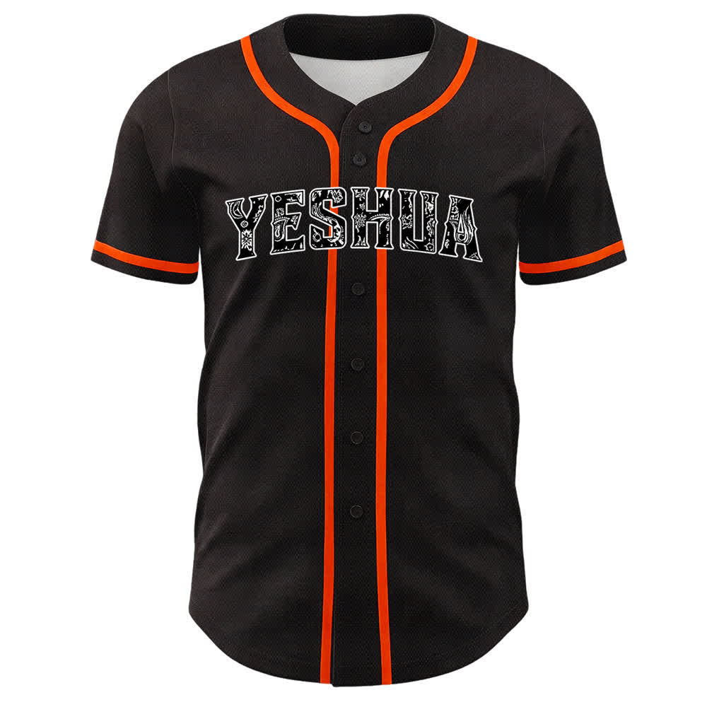Christianartworkshop Sei stark im Herrn Templerritter Jesus Unisex Baseballtrikot - image 8