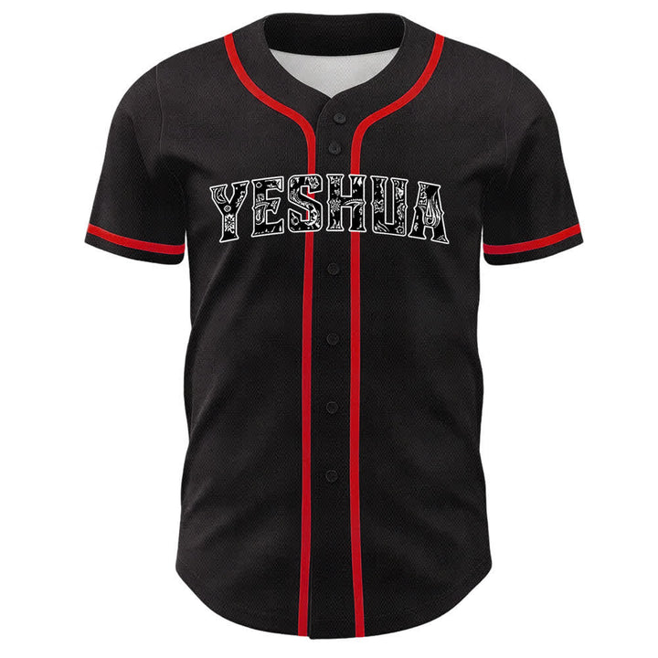 Christianartworkshop Sei stark im Herrn Templerritter Jesus Unisex Baseballtrikot - image 4