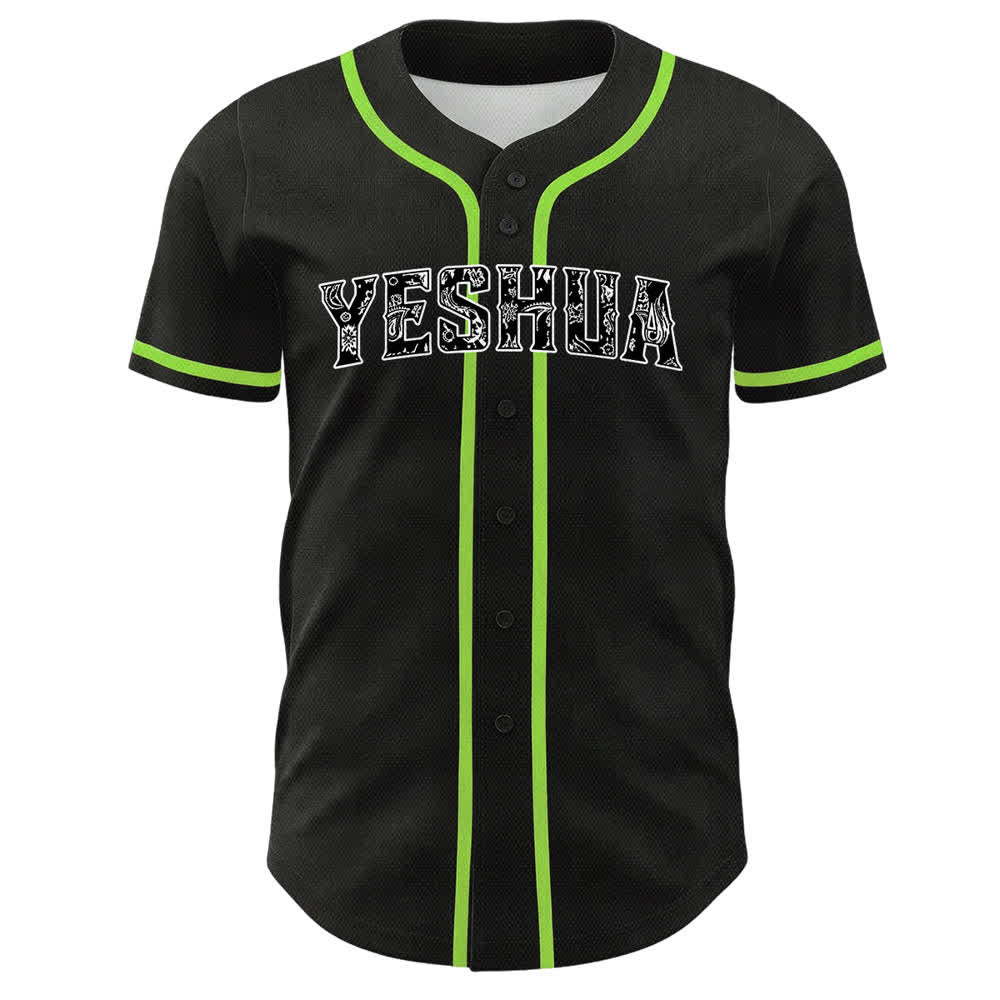 Christianartworkshop Sei stark im Herrn Templerritter Jesus Unisex Baseballtrikot - image 17