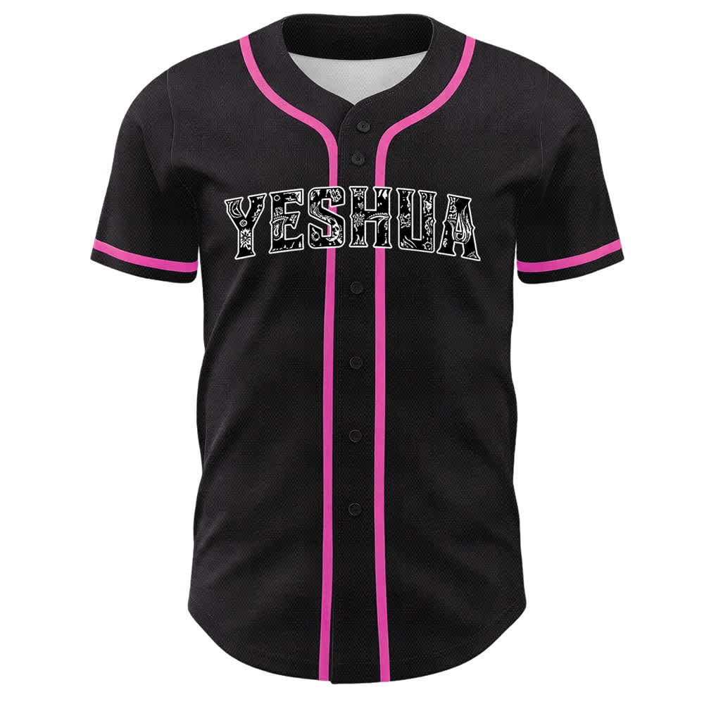 Christianartworkshop Sei stark im Herrn Templerritter Jesus Unisex Baseballtrikot - image 23