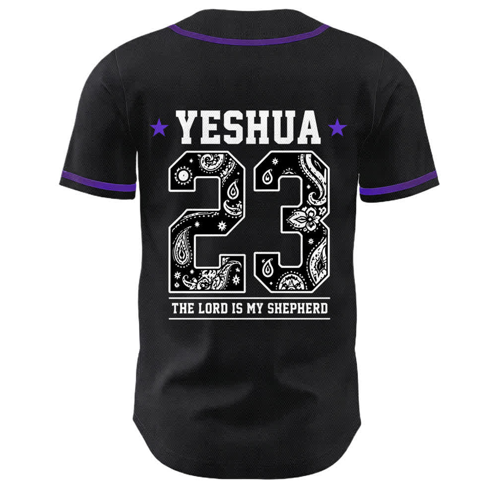 Christianartworkshop Sei stark im Herrn Templerritter Jesus Unisex Baseballtrikot - image 19