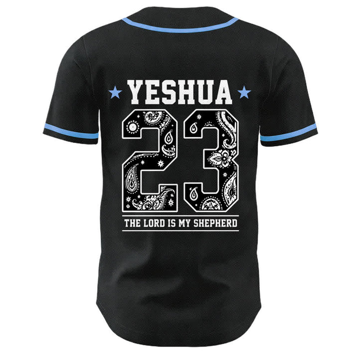 Christianartworkshop Sei stark im Herrn Templerritter Jesus Unisex Baseballtrikot - image 13