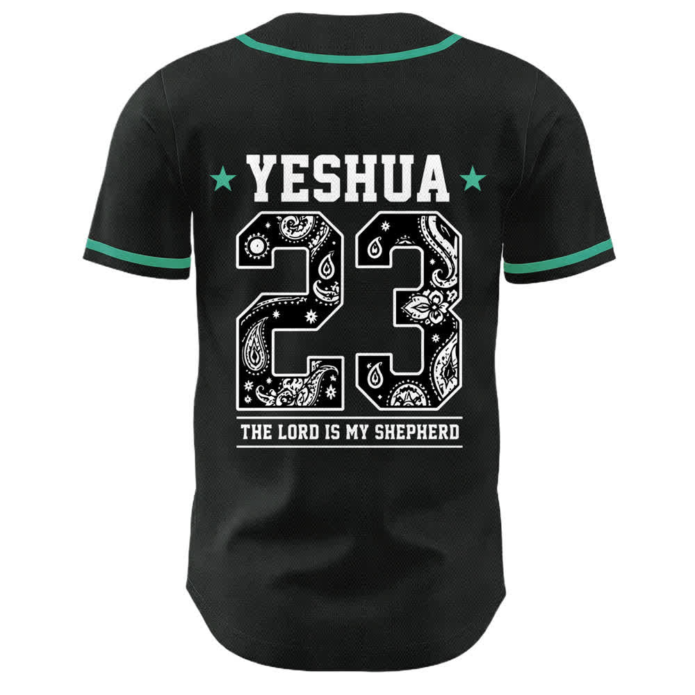 Christianartworkshop Sei stark im Herrn Templerritter Jesus Unisex Baseballtrikot - image 10