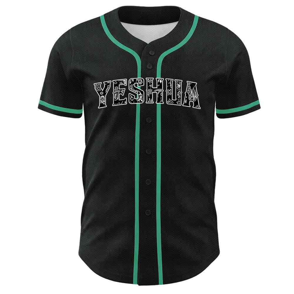 Christianartworkshop Sei stark im Herrn Templerritter Jesus Unisex Baseballtrikot - image 11