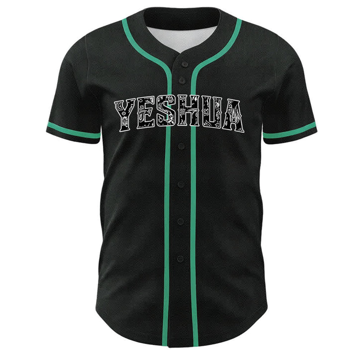 Christianartworkshop Sei stark im Herrn Templerritter Jesus Unisex Baseballtrikot - image 11
