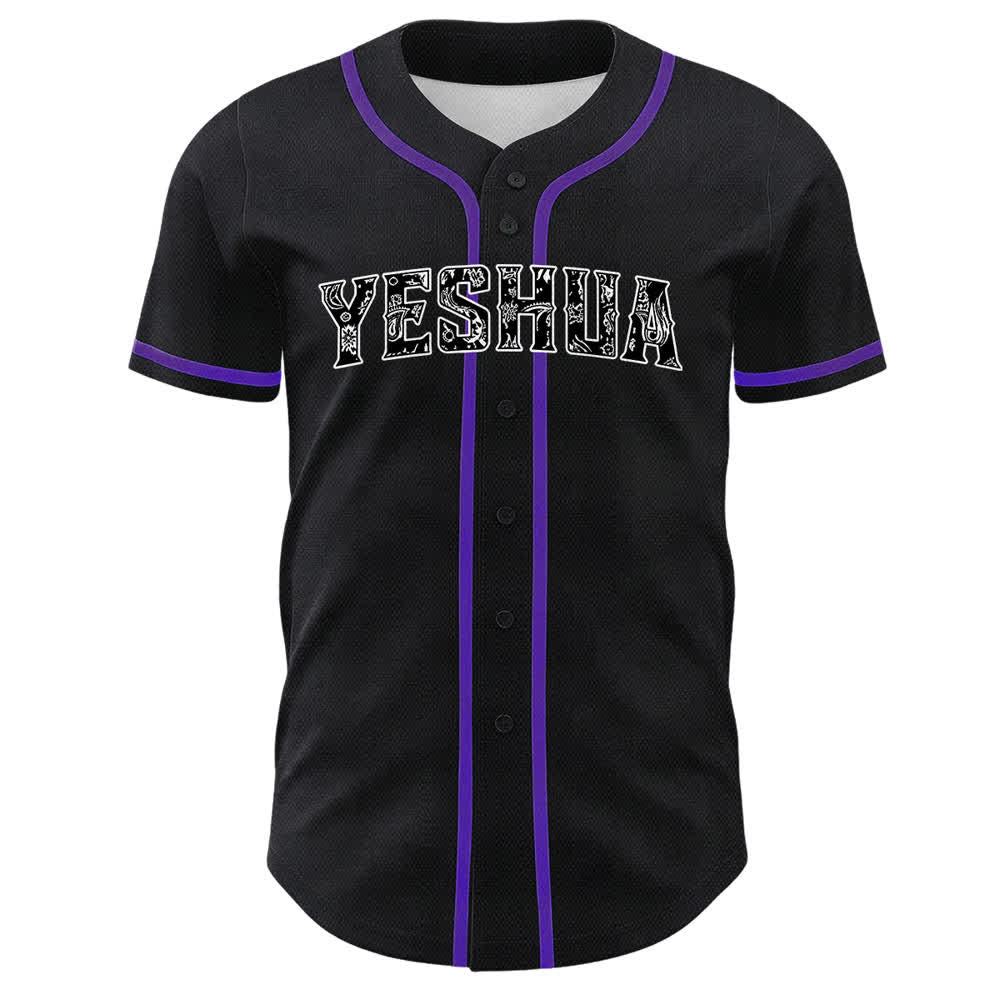 Christianartworkshop Sei stark im Herrn Templerritter Jesus Unisex Baseballtrikot - image 20