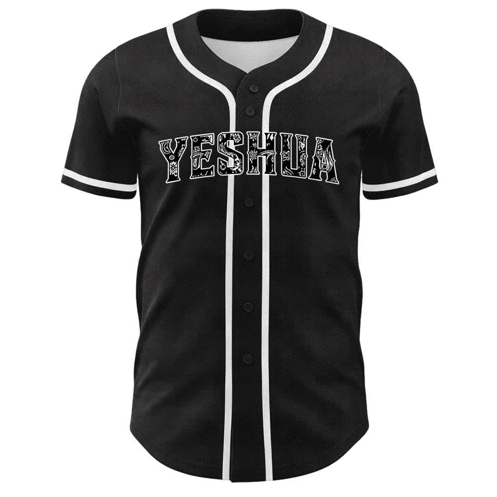 Christianartworkshop Sei stark im Herrn Templerritter Jesus Unisex Baseballtrikot - image 2