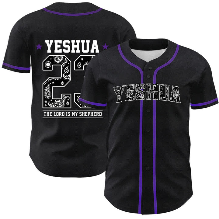Christianartworkshop Sei stark im Herrn Templerritter Jesus Unisex Baseballtrikot - image 18