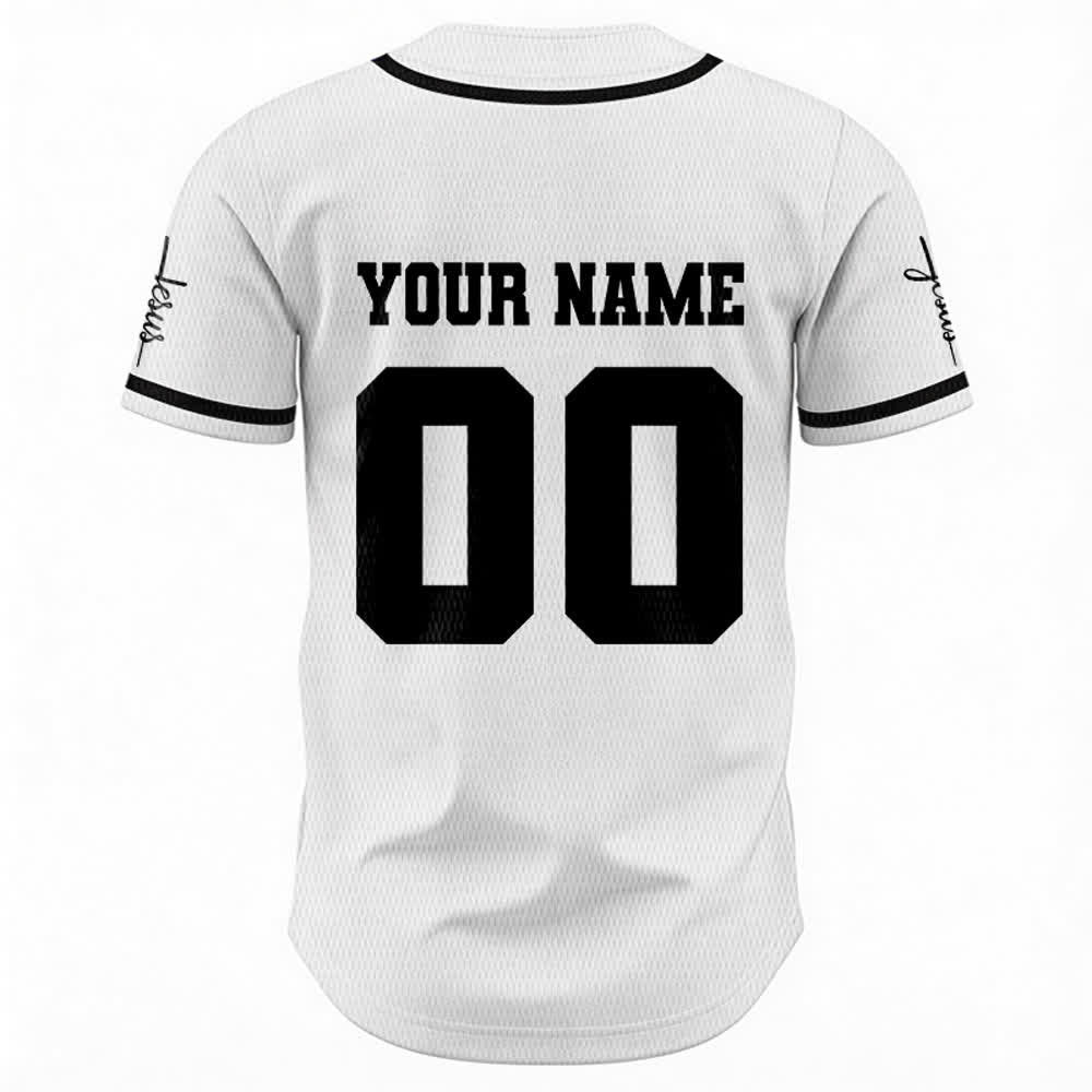 Christianartworkshop Klassisches Jesus Personalisierte Sportbekleidung Unisex Baseballtrikot - image 11