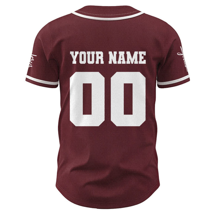 Christianartworkshop Klassisches Jesus Personalisierte Sportbekleidung Unisex Baseballtrikot - image 27