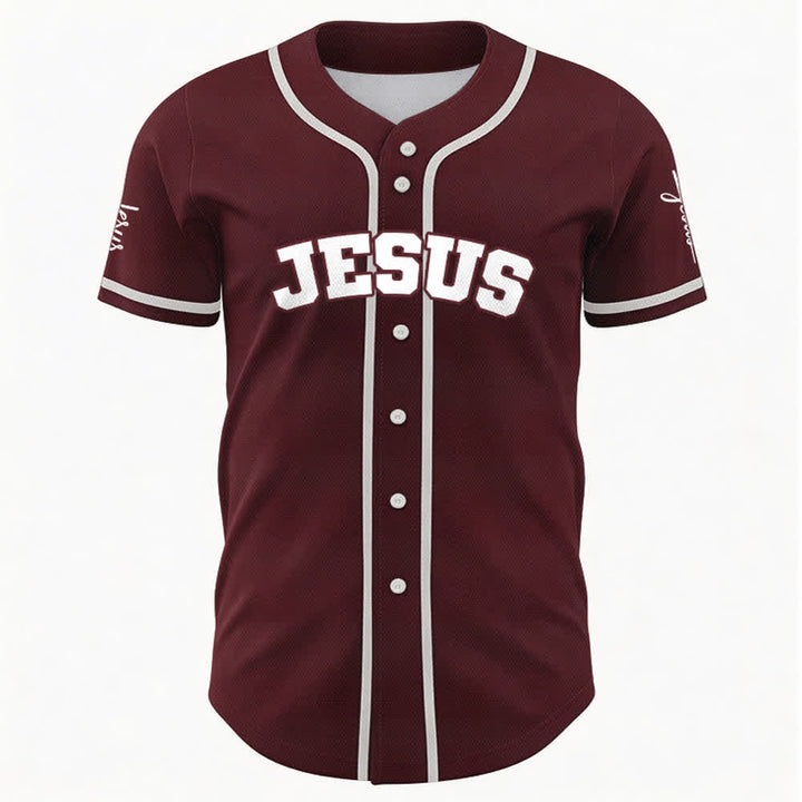 Christianartworkshop Klassisches Jesus Personalisierte Sportbekleidung Unisex Baseballtrikot - image 26