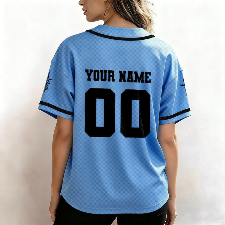 Christianartworkshop Klassisches Jesus Personalisierte Sportbekleidung Unisex Baseballtrikot - image 39