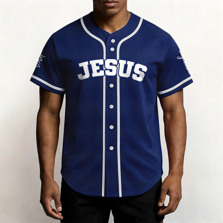 Christianartworkshop Klassisches Jesus Personalisierte Sportbekleidung Unisex Baseballtrikot - image 44