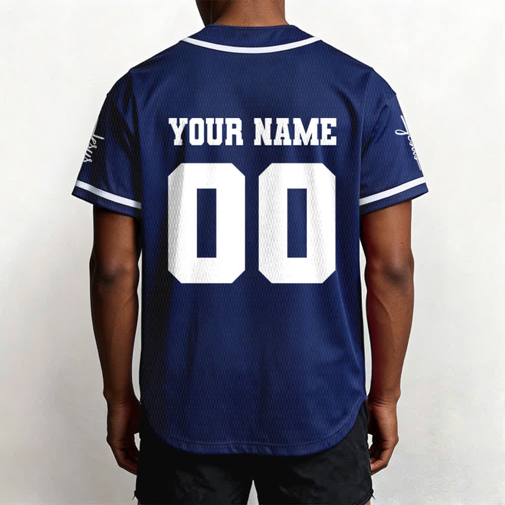 Christianartworkshop Klassisches Jesus Personalisierte Sportbekleidung Unisex Baseballtrikot - image 45