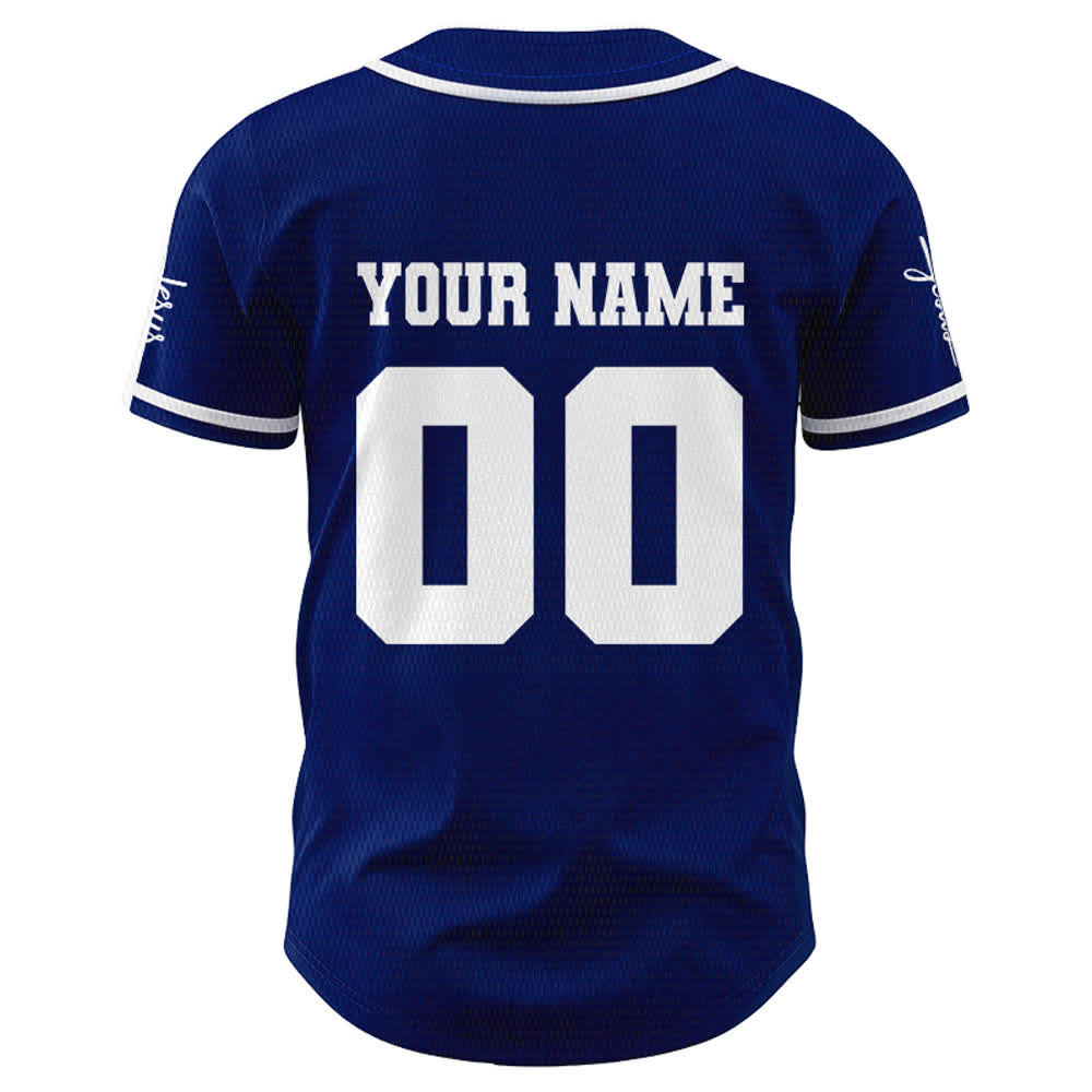 Christianartworkshop Klassisches Jesus Personalisierte Sportbekleidung Unisex Baseballtrikot - image 43
