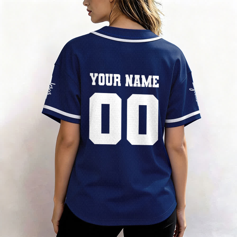 Christianartworkshop Klassisches Jesus Personalisierte Sportbekleidung Unisex Baseballtrikot - image 47