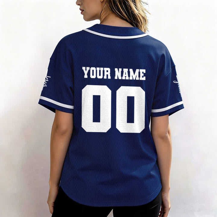 Christianartworkshop Klassisches Jesus Personalisierte Sportbekleidung Unisex Baseballtrikot - image 47