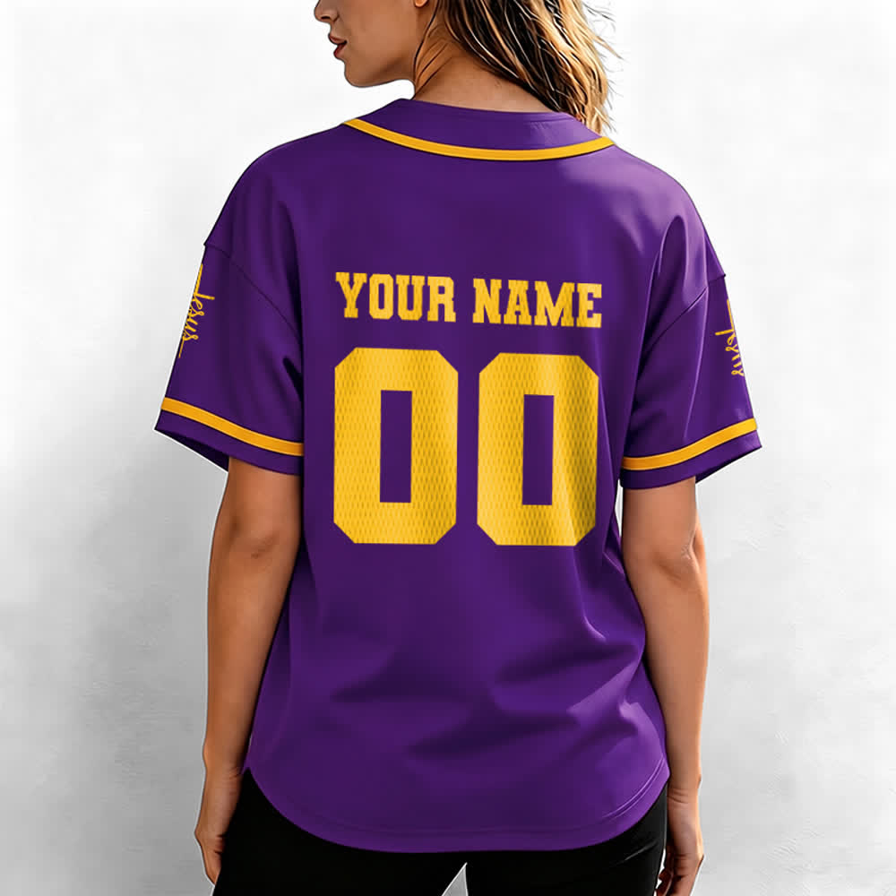 Christianartworkshop Klassisches Jesus Personalisierte Sportbekleidung Unisex Baseballtrikot - image 71