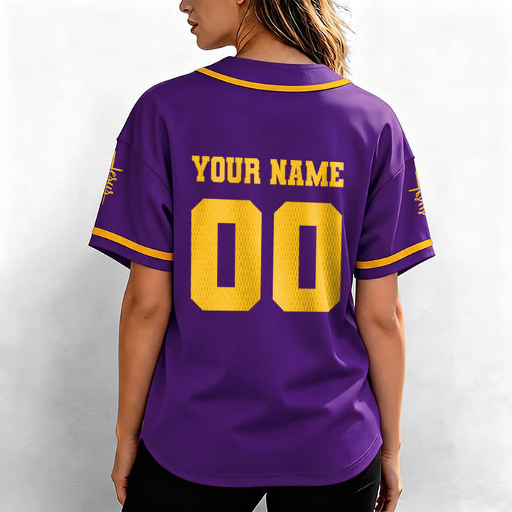 Christianartworkshop Klassisches Jesus Personalisierte Sportbekleidung Unisex Baseballtrikot - image 71
