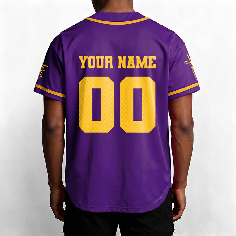 Christianartworkshop Klassisches Jesus Personalisierte Sportbekleidung Unisex Baseballtrikot - image 69