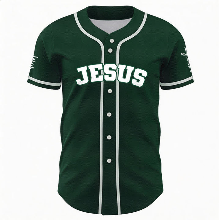 Christianartworkshop Klassisches Jesus Personalisierte Sportbekleidung Unisex Baseballtrikot - image 50