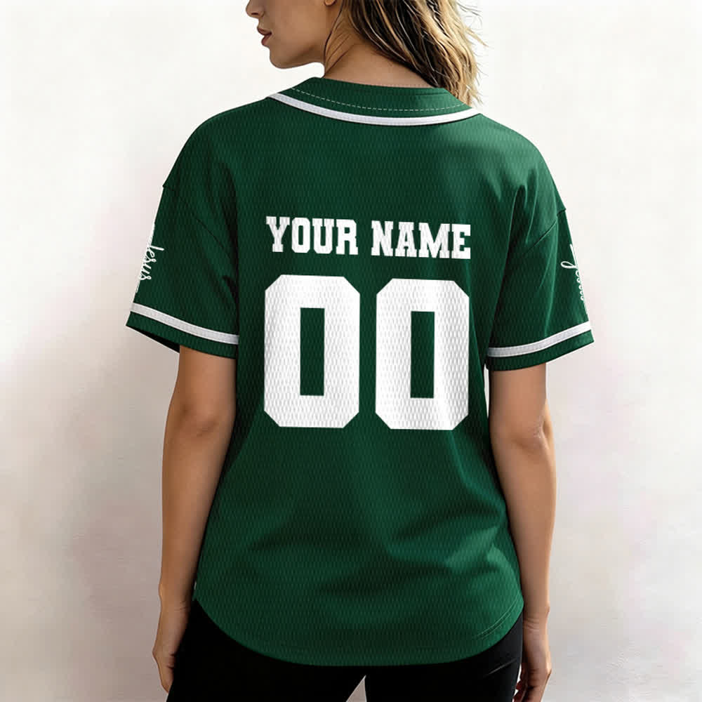Christianartworkshop Klassisches Jesus Personalisierte Sportbekleidung Unisex Baseballtrikot - image 55
