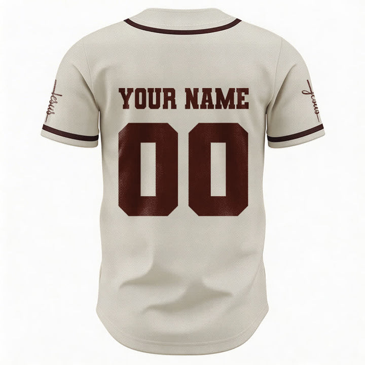 Christianartworkshop Klassisches Jesus Personalisierte Sportbekleidung Unisex Baseballtrikot - image 59