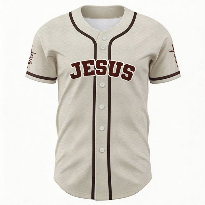 Christianartworkshop Klassisches Jesus Personalisierte Sportbekleidung Unisex Baseballtrikot - image 58