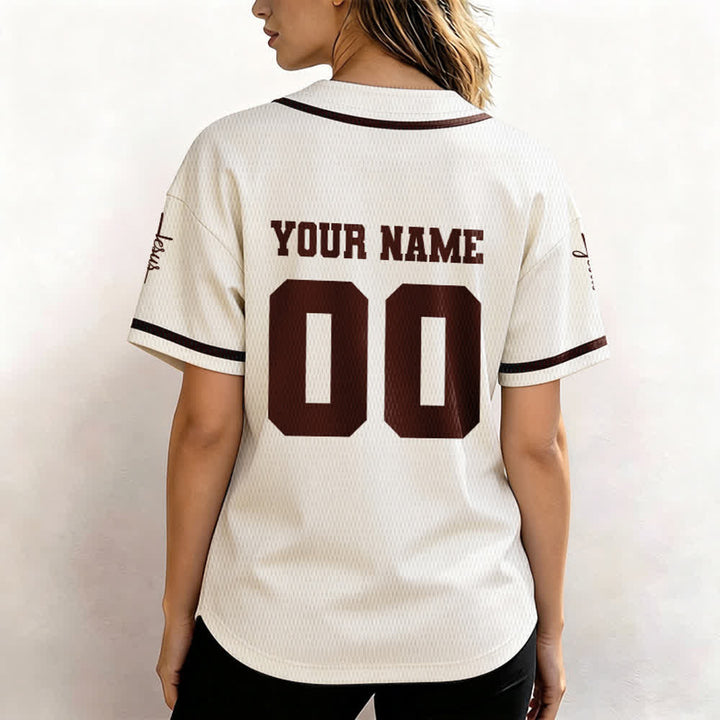 Christianartworkshop Klassisches Jesus Personalisierte Sportbekleidung Unisex Baseballtrikot - image 63