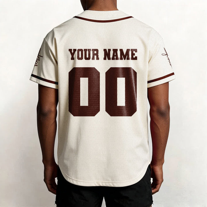 Christianartworkshop Klassisches Jesus Personalisierte Sportbekleidung Unisex Baseballtrikot - image 61