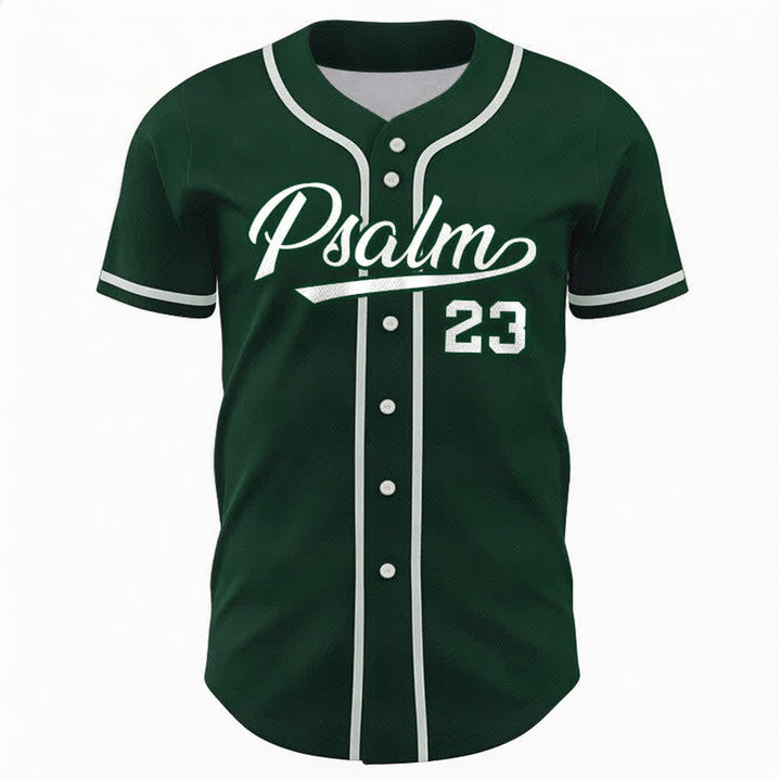 Christianartworkshop Retro Sport Style Psalm 23 Unisex Baseballtrikot - image 43