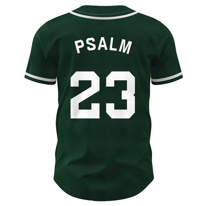 Christianartworkshop Retro Sport Style Psalm 23 Unisex Baseballtrikot - image 44