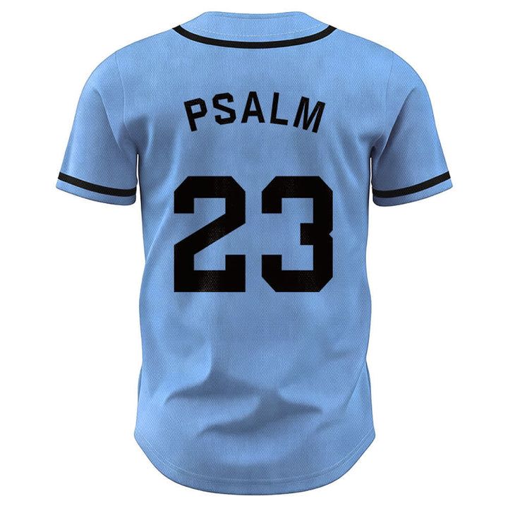 Christianartworkshop Retro Sport Style Psalm 23 Unisex Baseball Jersey - image 37