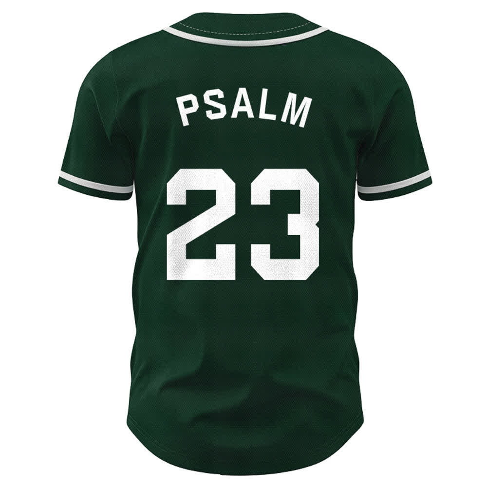 Christianartworkshop Retro Sport Style Psalm 23 Unisex Baseball Jersey - image 44