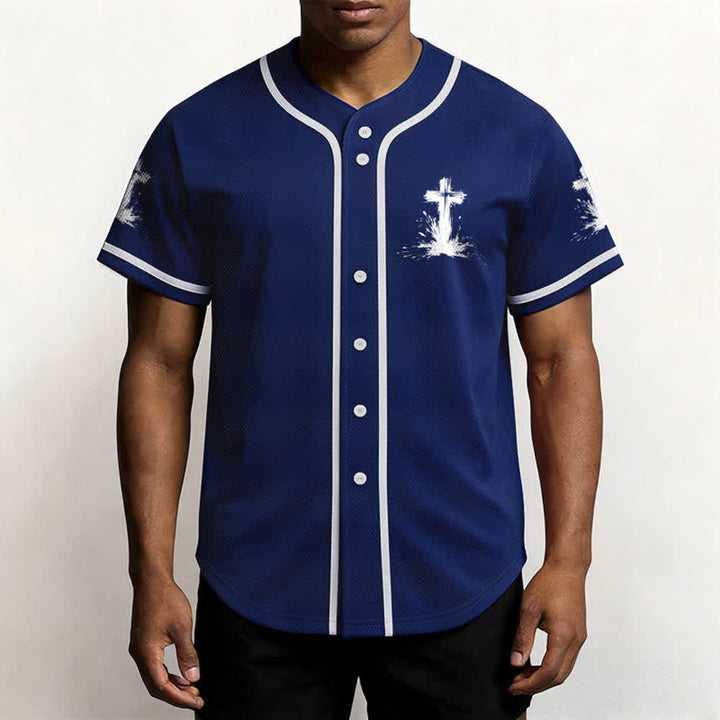 Christianartworkshop Nicht alle Superhelden tragen Umhänge Ein Kreuz Unisex Baseballtrikot - image 41