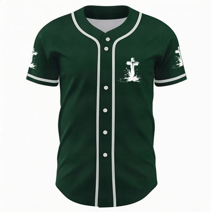 Christianartworkshop Nicht alle Superhelden tragen Umhänge Ein Kreuz Unisex Baseballtrikot - image 44