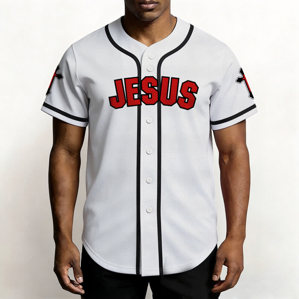 Christianartworkshop Das Kreuz ist der Beweis für Gottes Liebe Unisex-Baseballtrikot - image 12