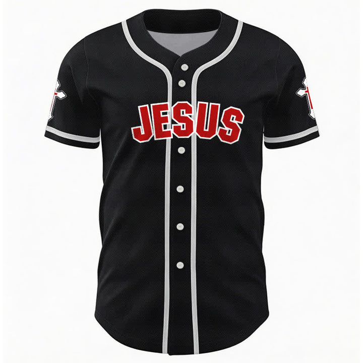 Christianartworkshop Das Kreuz ist der Beweis für Gottes Liebe Unisex-Baseballtrikot - image 15