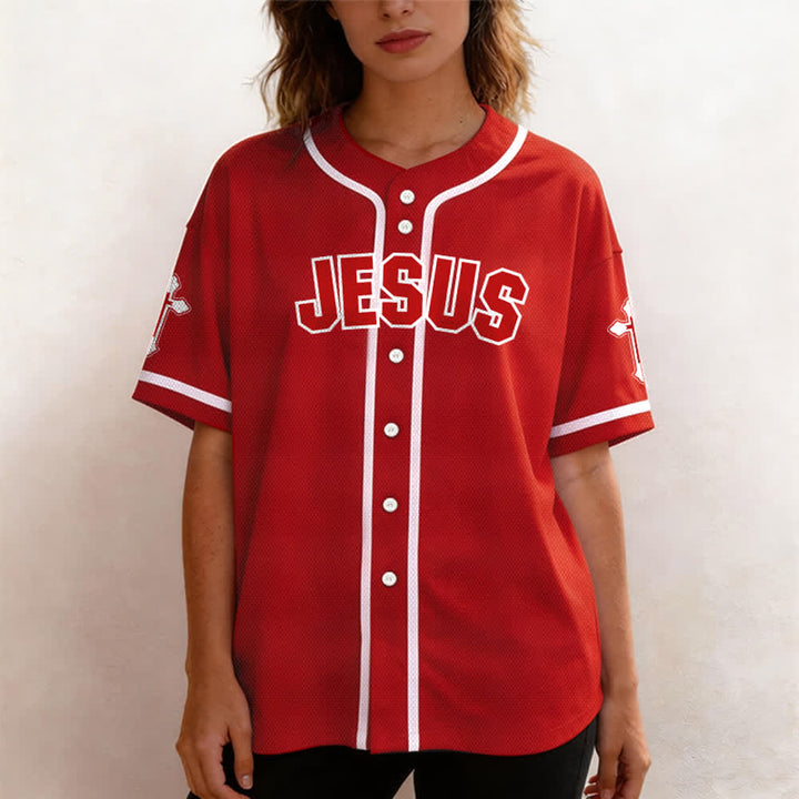 Christianartworkshop Das Kreuz ist der Beweis für Gottes Liebe Unisex-Baseballtrikot - image 24
