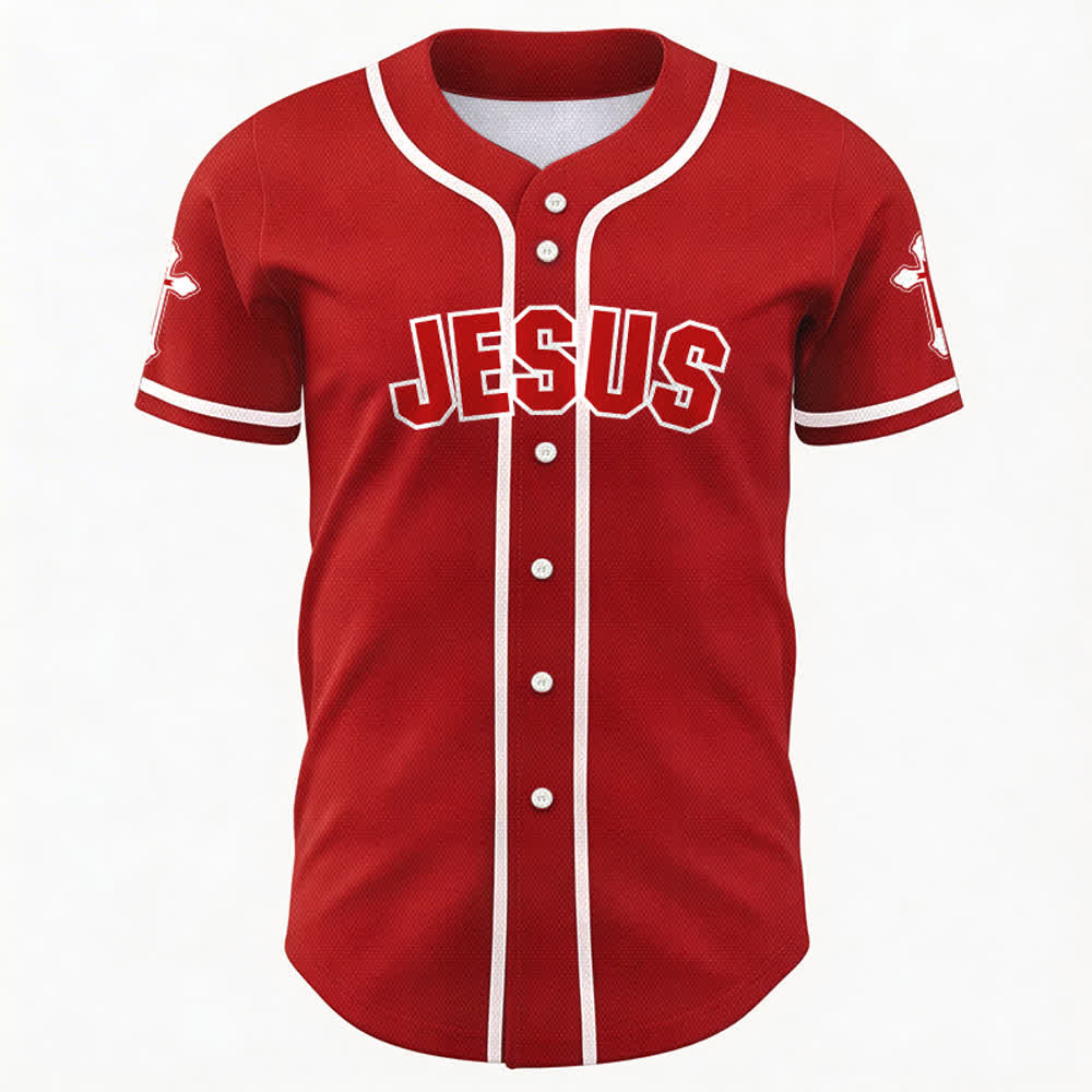 Christianartworkshop Das Kreuz ist der Beweis für Gottes Liebe Unisex-Baseballtrikot - image 22