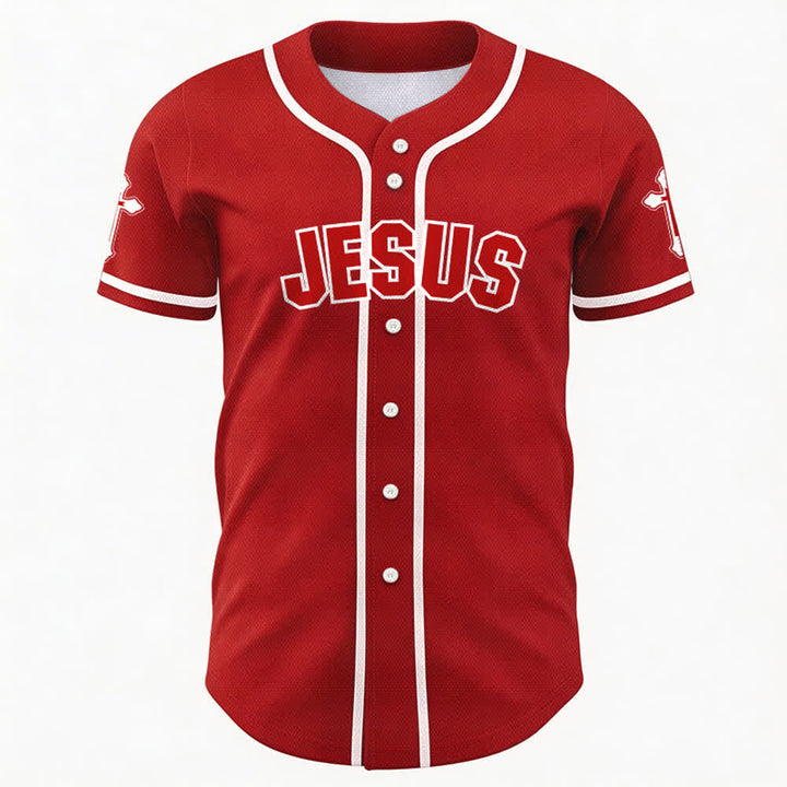 Christianartworkshop Das Kreuz ist der Beweis für Gottes Liebe Unisex-Baseballtrikot - image 22