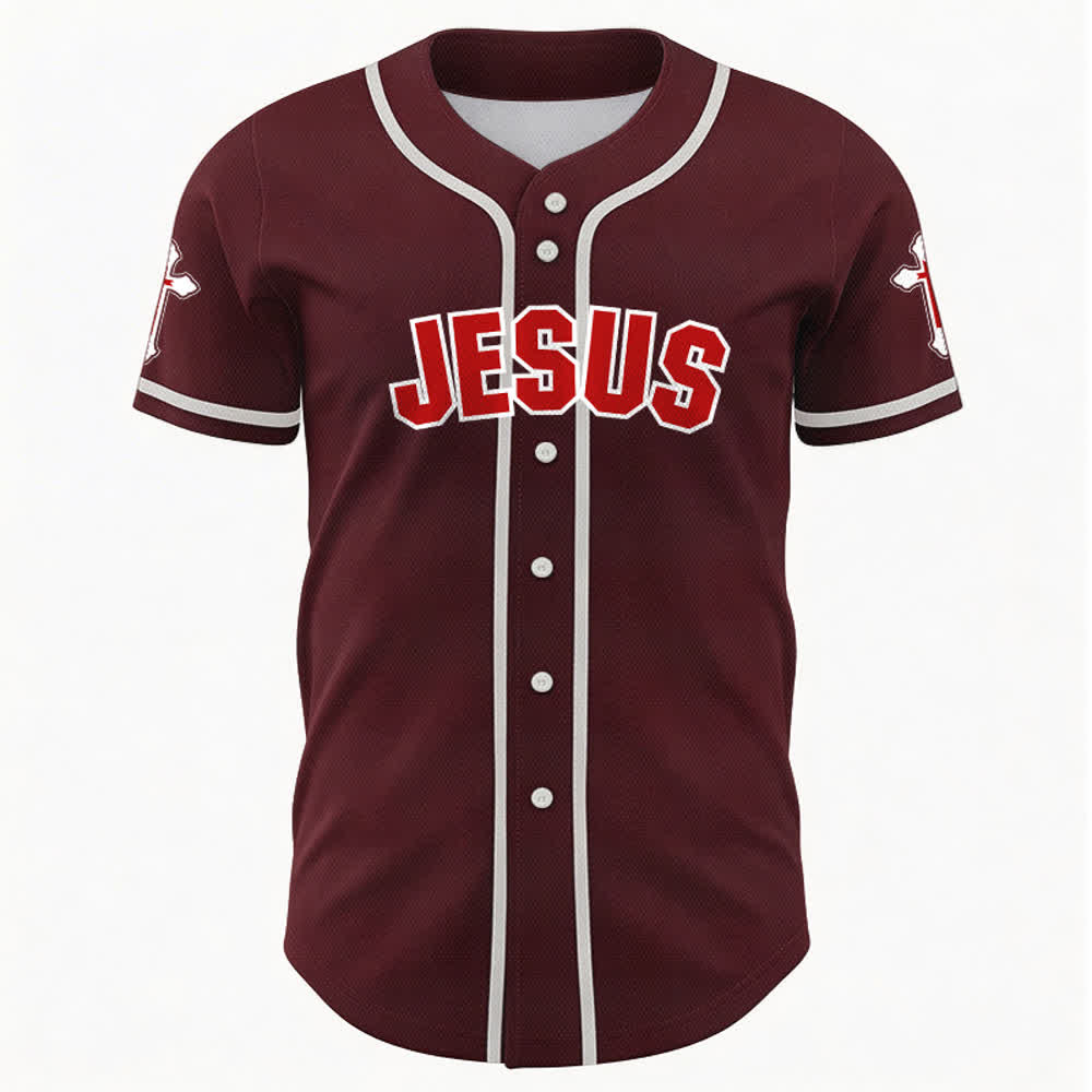 Christianartworkshop Das Kreuz ist der Beweis für Gottes Liebe Unisex-Baseballtrikot - image 29