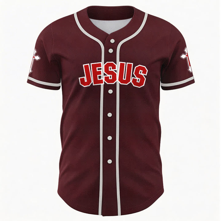 Christianartworkshop Das Kreuz ist der Beweis für Gottes Liebe Unisex-Baseballtrikot - image 29