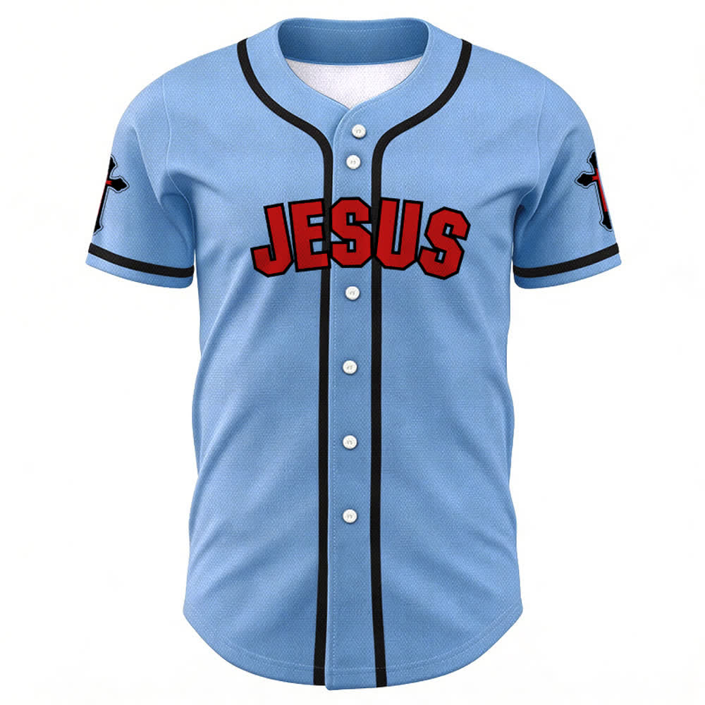 Christianartworkshop Das Kreuz ist der Beweis für Gottes Liebe Unisex-Baseballtrikot - image 36