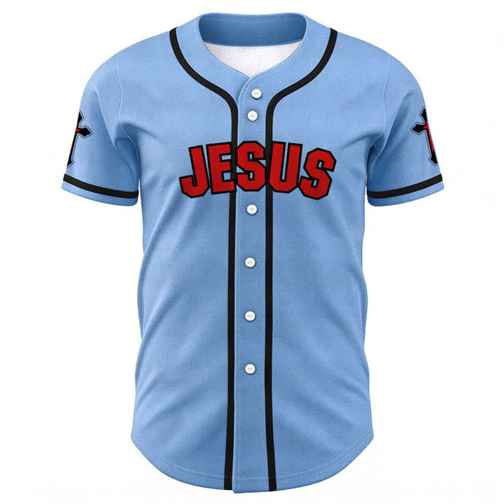 Christianartworkshop Das Kreuz ist der Beweis für Gottes Liebe Unisex-Baseballtrikot - image 36