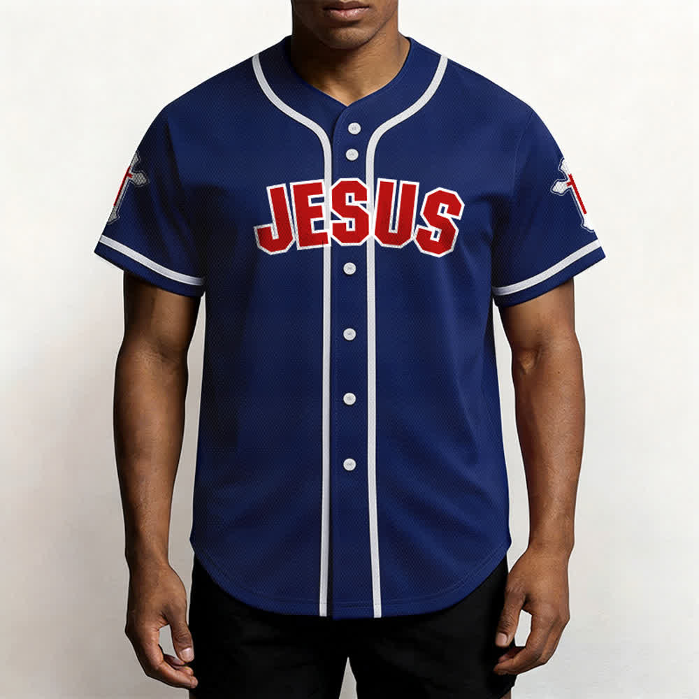 Christianartworkshop Das Kreuz ist der Beweis für Gottes Liebe Unisex-Baseballtrikot - image 47