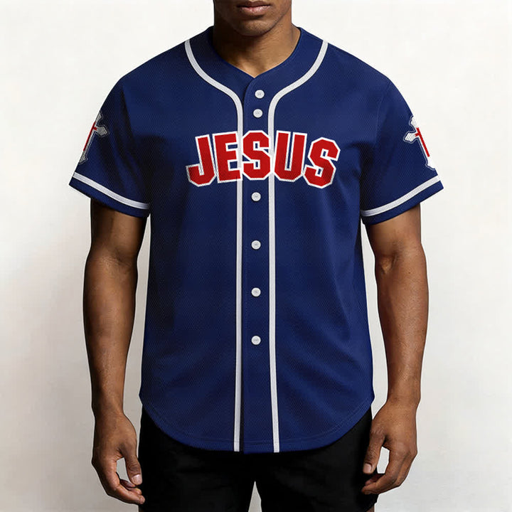 Christianartworkshop Das Kreuz ist der Beweis für Gottes Liebe Unisex-Baseballtrikot - image 47