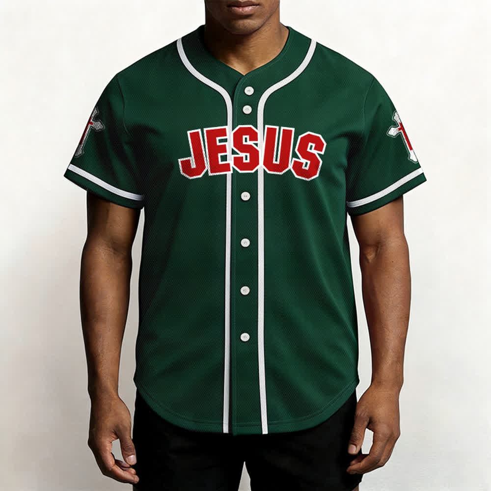 Christianartworkshop Das Kreuz ist der Beweis für Gottes Liebe Unisex-Baseballtrikot - image 52